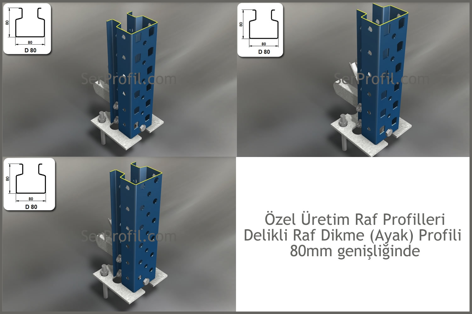 Delikli Raf Profilleri