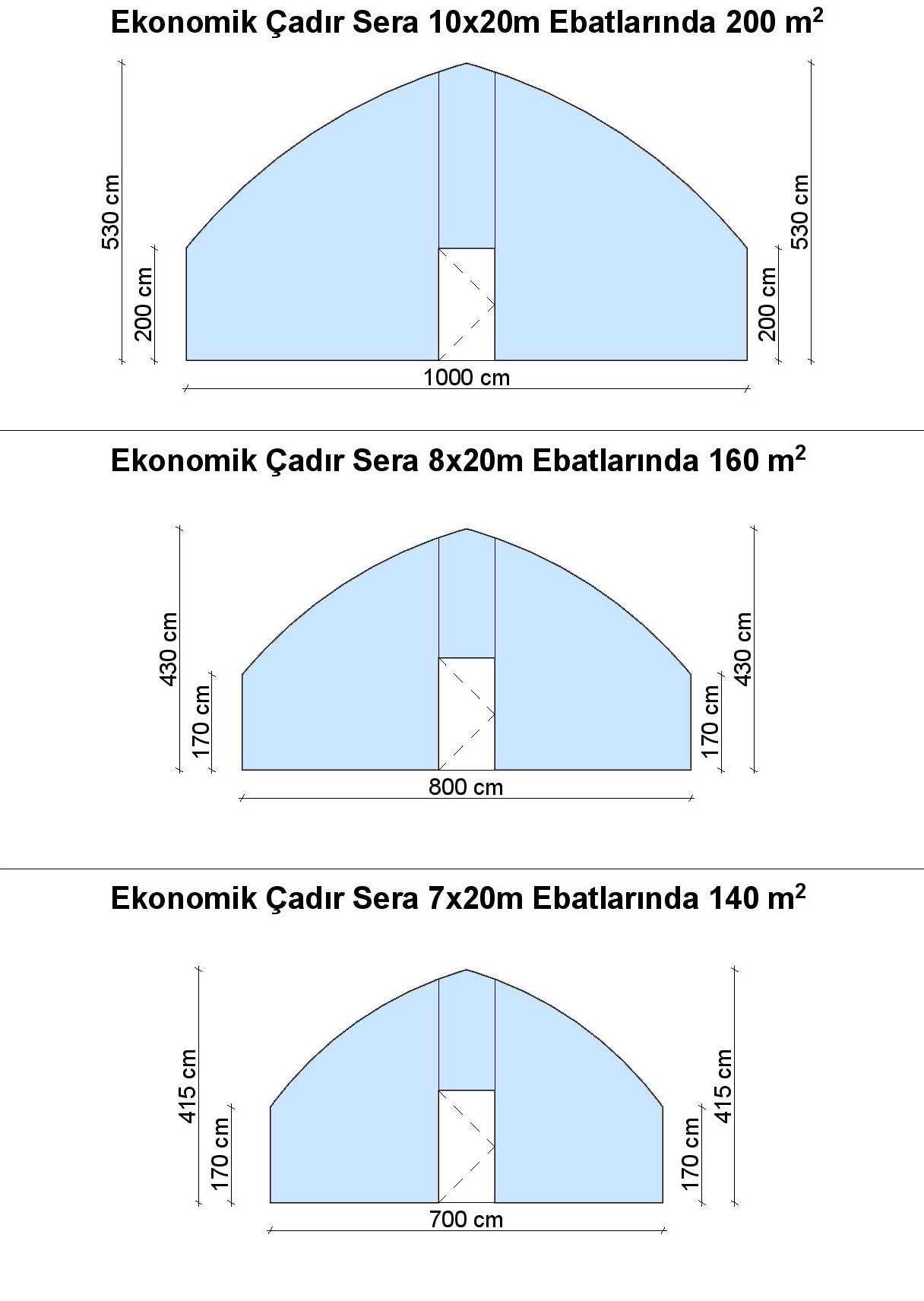 Ekonomik Sera Çadır Fiyatları